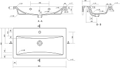 Iddis Мебельная раковина Mirro 80 – фотография-2